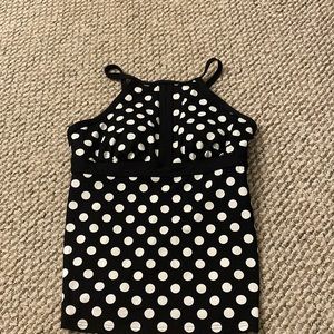 polka dot swimsuit top (ONLY TOP)